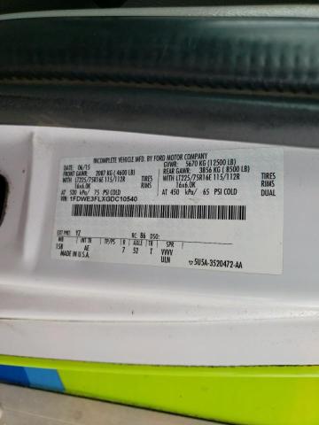 2016 Ford Econoline E350 Super Duty Cutaway Van VIN: 1FDWE3FLXGDC10540 Lot: 58937814