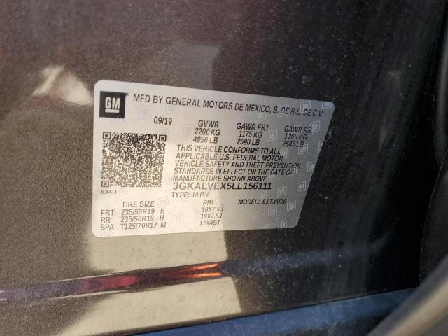 2020 GMC TERRAIN SL - 3GKALVEX5LL156111