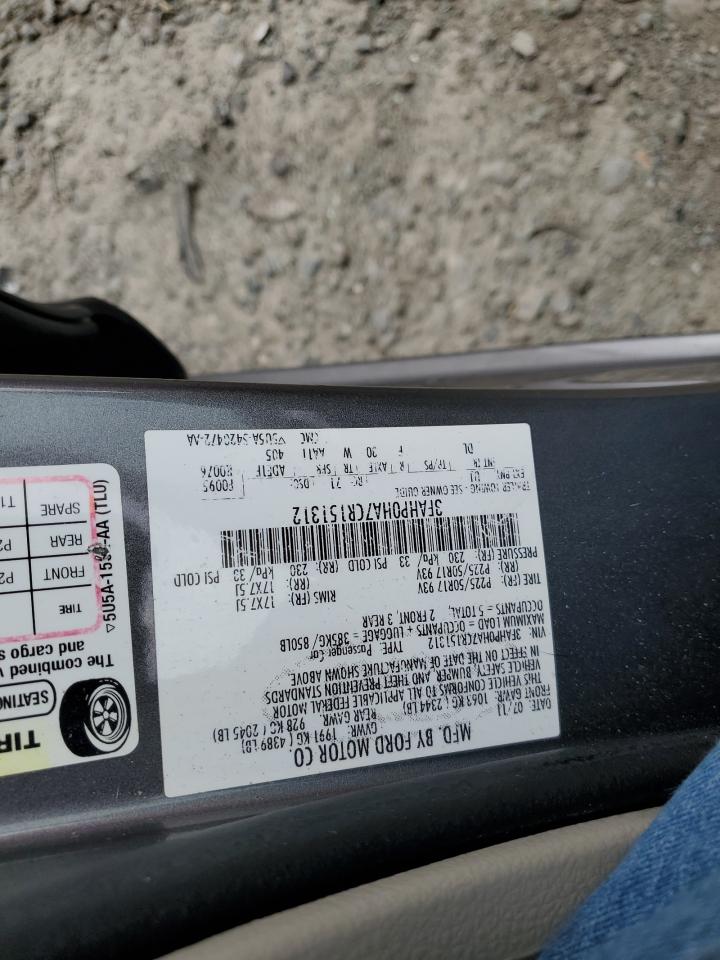 3FAHP0HA7CR151312 2012 Ford Fusion Se