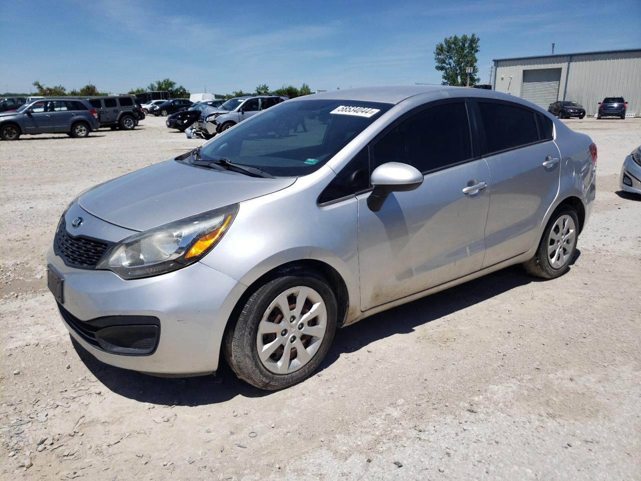 2013 Kia Rio Lx vin: KNADM4A37D6256948