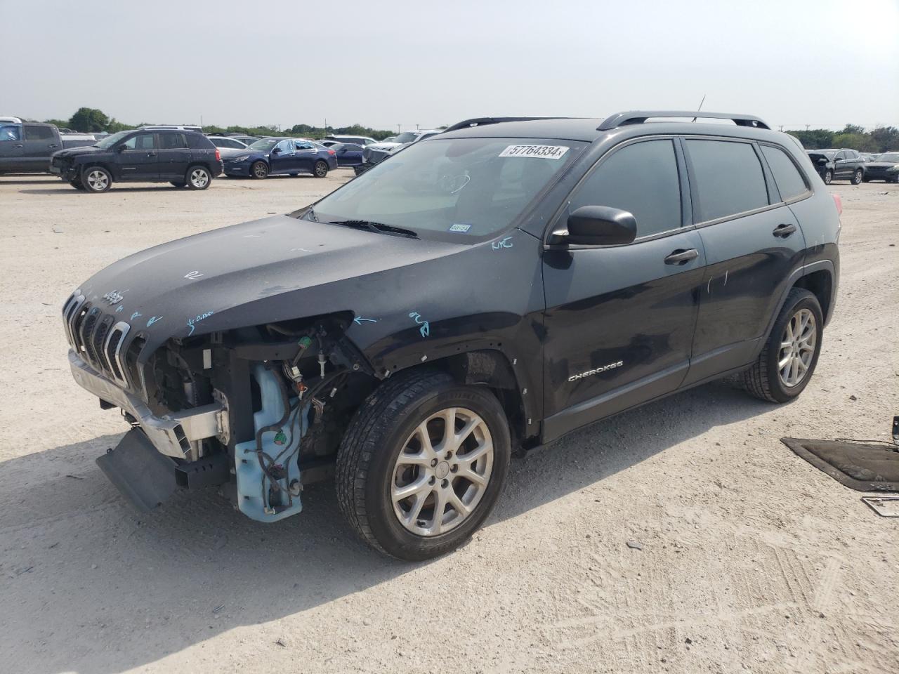 1C4PJLAB1GW127134 2016 Jeep Cherokee Sport