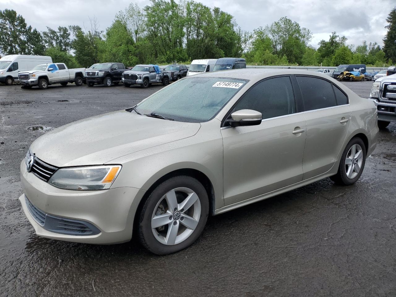 2014 Volkswagen Jetta Tdi vin: 3VWLL7AJ7EM237008