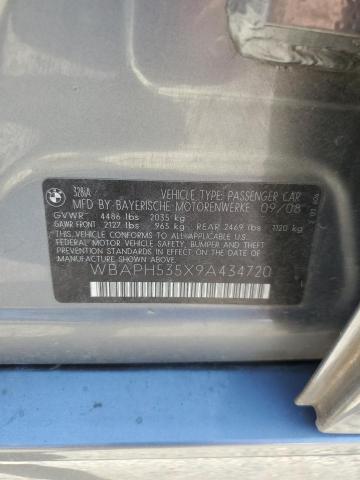 2009 BMW 328 I Sulev VIN: WBAPH535X9A434720 Lot: 58385874