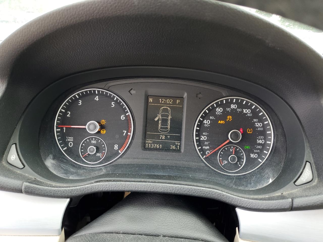 1VWBM7A31CC100414 2012 Volkswagen Passat Se