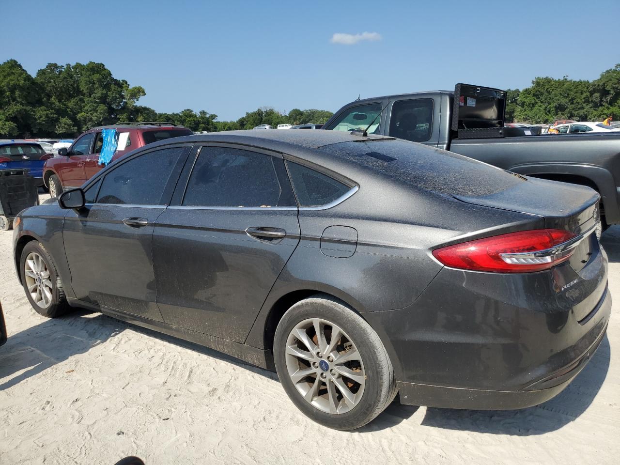 2017 Ford Fusion Se vin: 3FA6P0HDXHR411288