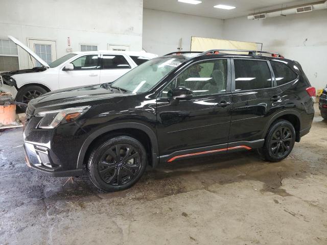  SUBARU FORESTER 2023 Чорний