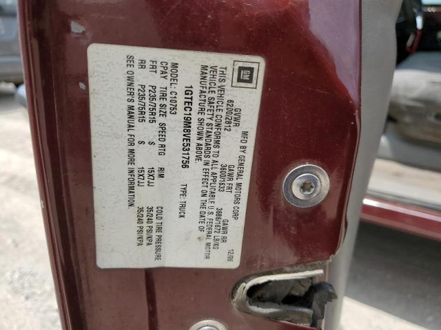 1997 GMC Sierra C1500 VIN: 1GTEC19M8VE531756 Lot: 61021624