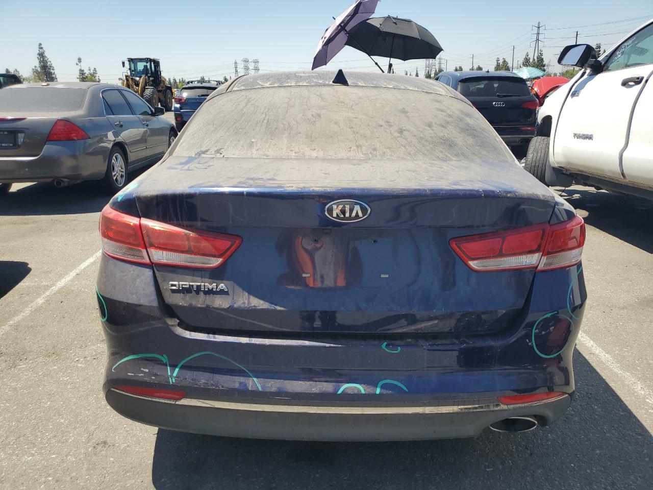 5XXGT4L39GG007668 2016 Kia Optima Lx