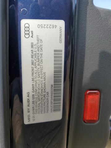 2022 Audi A6 Premium Plus VIN: WAUE3BF24NN022298 Lot: 54119534