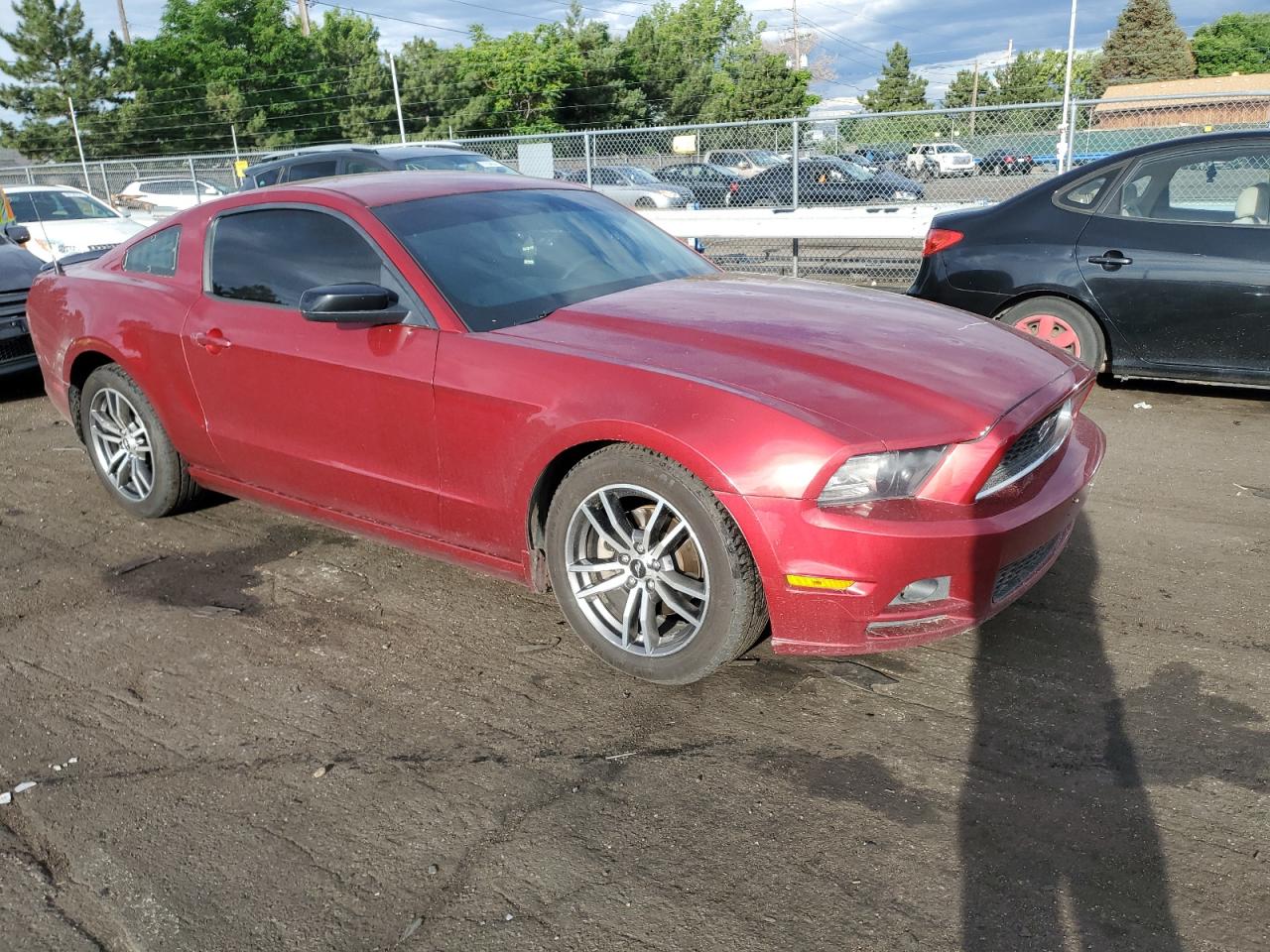 2014 Ford Mustang vin: 1ZVBP8AM0E5257526