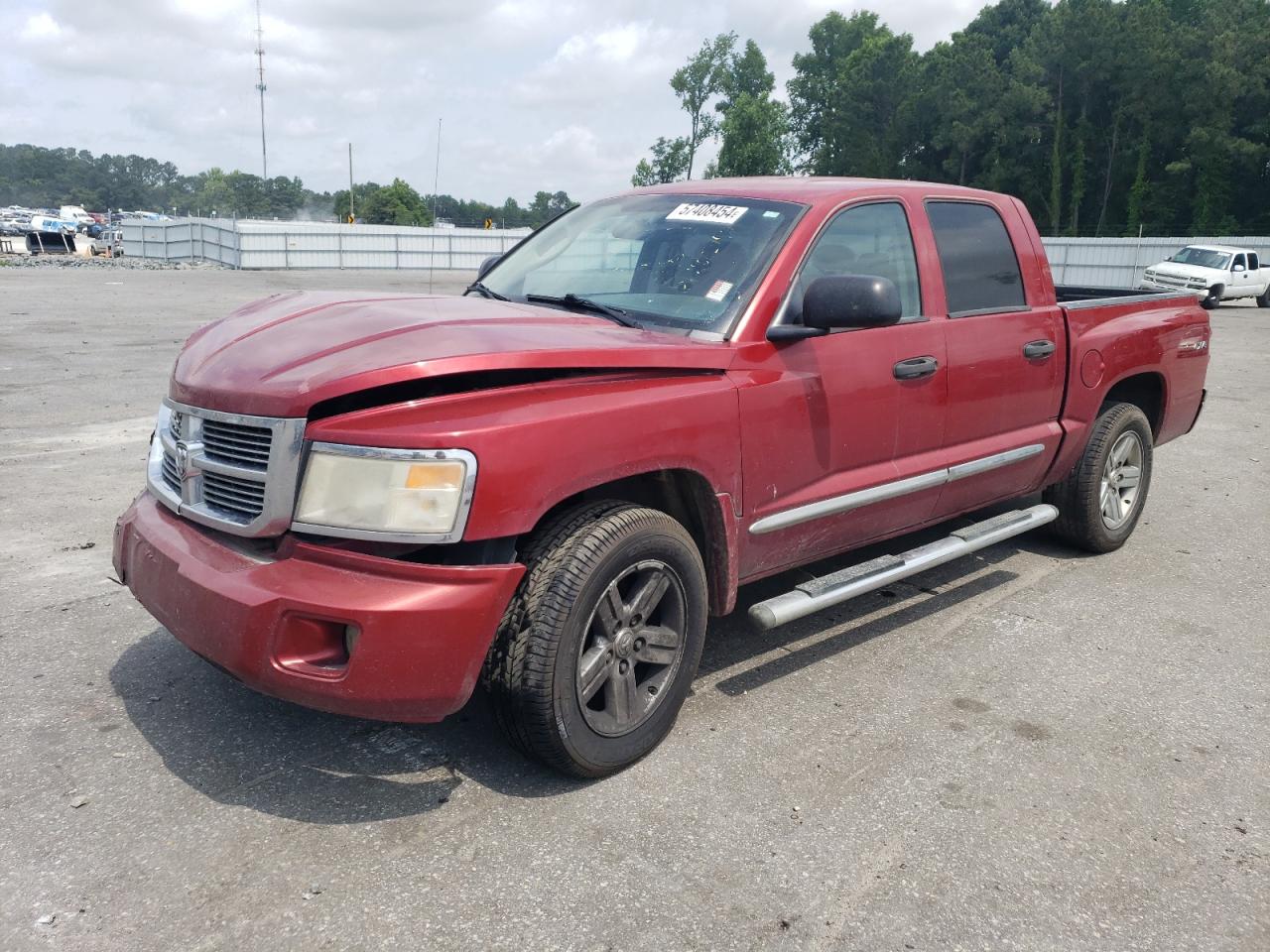 1D7HW58N38S633533 2008 Dodge Dakota Quad Laramie