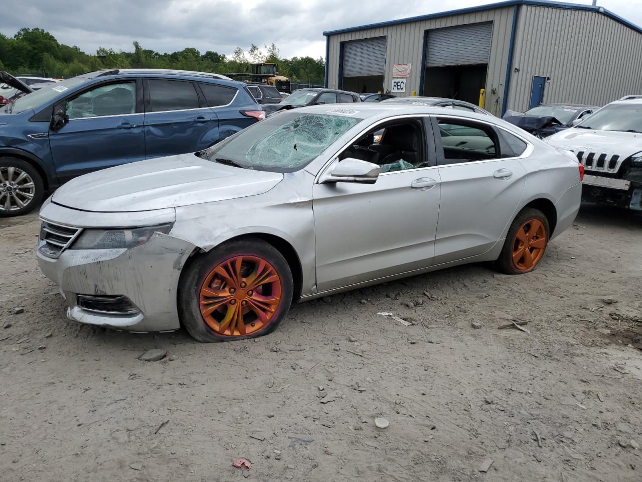 2014 Chevrolet Impala Lt vin: 2G1125S36E9103870