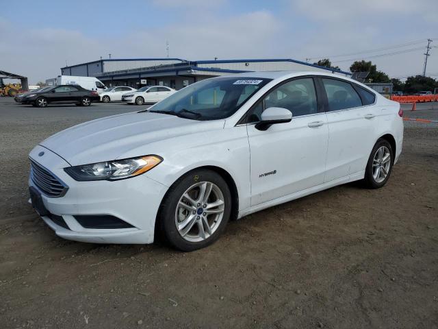 VIN 3FA6P0LUXJR116785 2018 Ford Fusion, Se Hybrid no.1