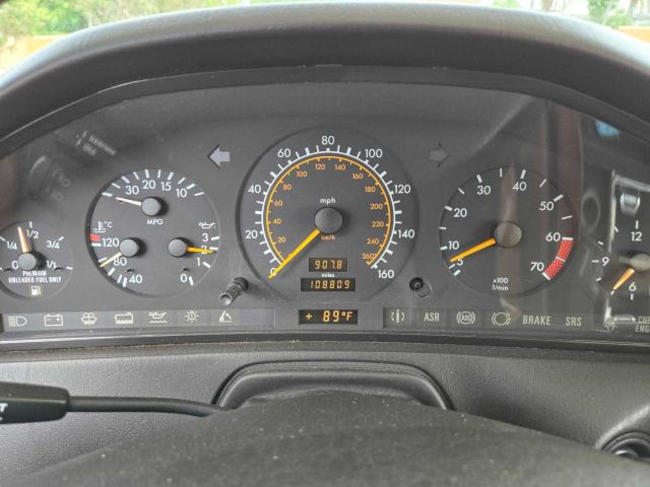 WDBFA76E0PF075421 1993 Mercedes-Benz 600 Sl