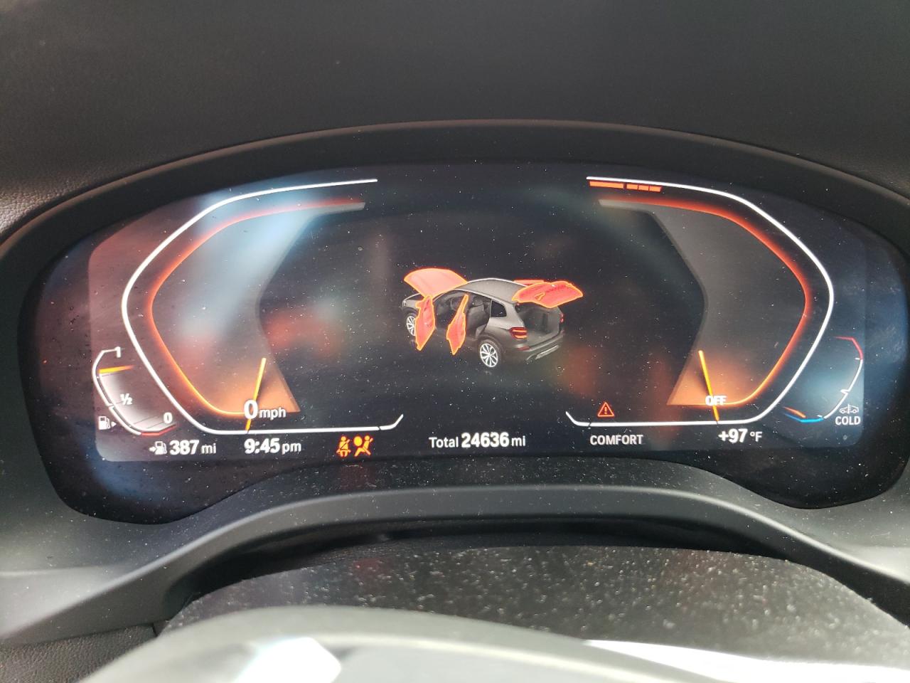 5UXTY3C05M9G24298 2021 BMW X3 Sdrive30I