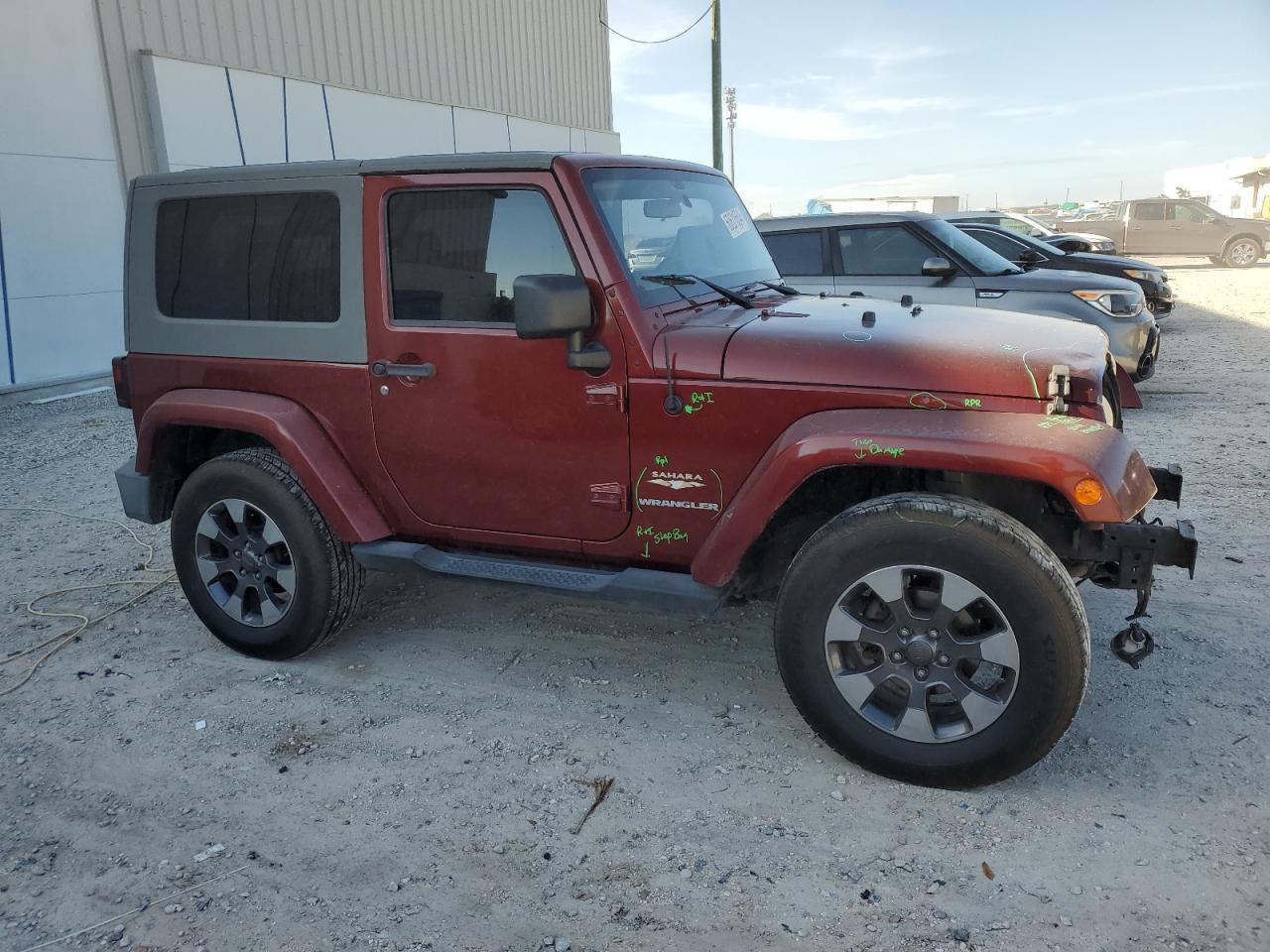 1J4FA54128L567757 2008 Jeep Wrangler Sahara