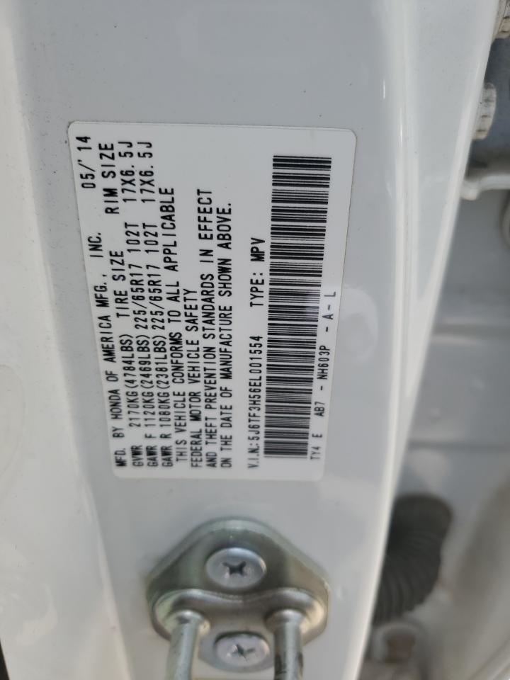 5J6TF3H56EL001554 2014 Honda Crosstour Exl