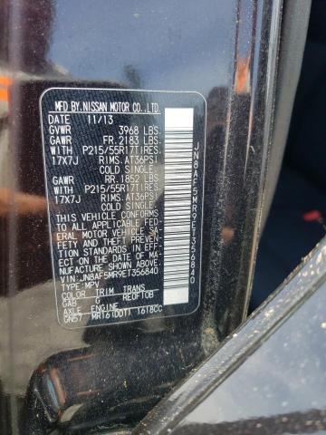 2014 Nissan Juke S VIN: JN8AF5MR9ET356840 Lot: 59135014