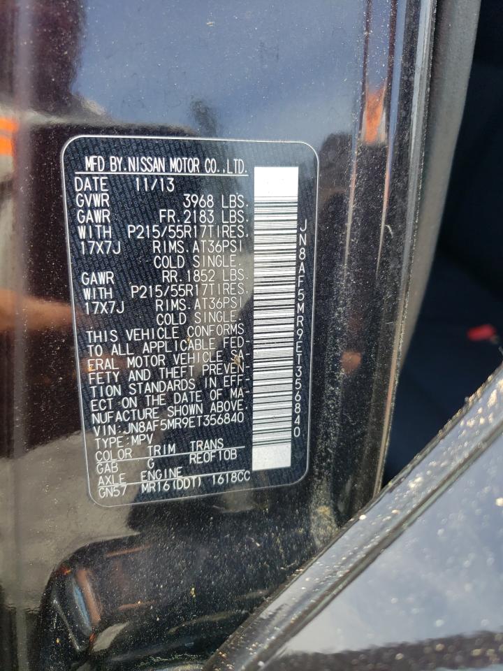 JN8AF5MR9ET356840 2014 Nissan Juke S