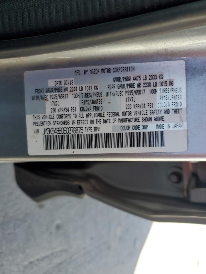 JM3KE4BE0E0378876 2014 Mazda Cx-5 Sport