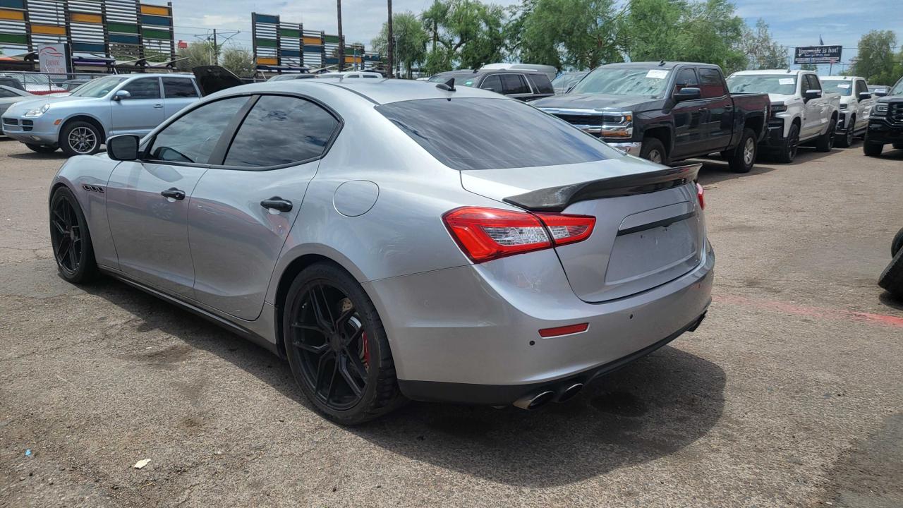 2014 Maserati Ghibli S vin: ZAM57RTA9E1091681