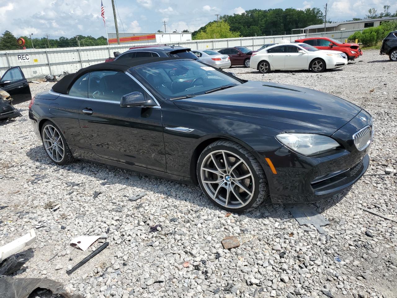 2012 BMW 650 I vin: WBALZ3C50CC397723