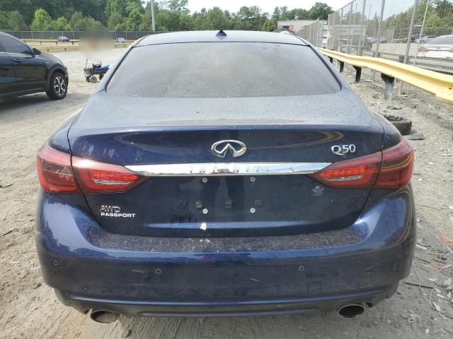 2021 Infiniti Q50 Luxe VIN: JN1EV7BR0MM755078 Lot: 58501744