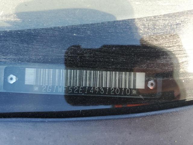 2004 Chevrolet Impala VIN: 2G1WF52E149312010 Lot: 59568204