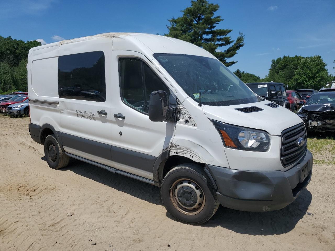 2018 Ford Transit T-250 vin: 1FTYR1CM7JKA04842