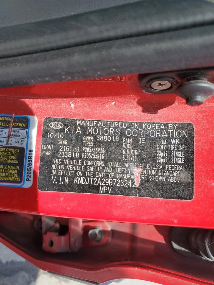 KNDJT2A29B7232422 2011 Kia Soul +