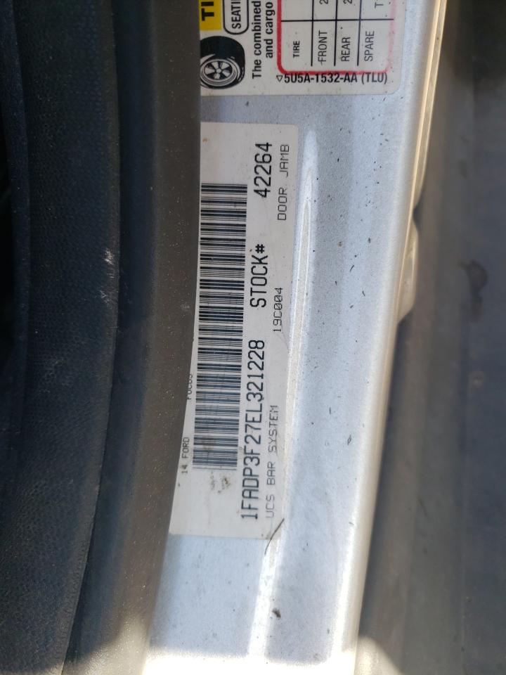 1FADP3F27EL321228 2014 Ford Focus Se