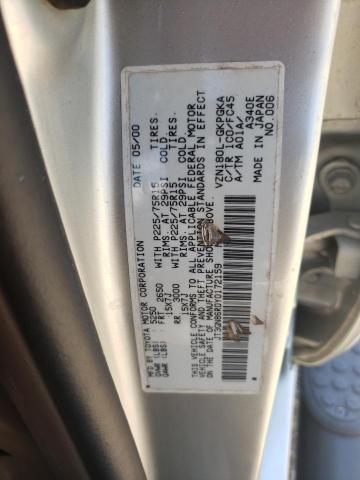 2000 Toyota 4Runner Sr5 VIN: JT3GN86R0Y0172159 Lot: 60384384