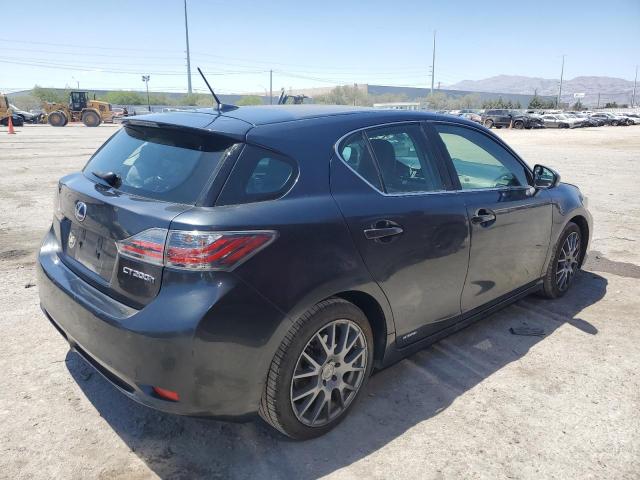 LEXUS CT 200 2011 charcoal  hybrid engine JTHKD5BH8B2008835 photo #4