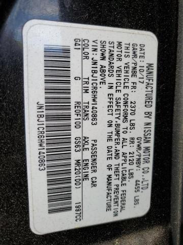 2017 NISSAN ROGUE SPOR - JN1BJ1CR6HW140863