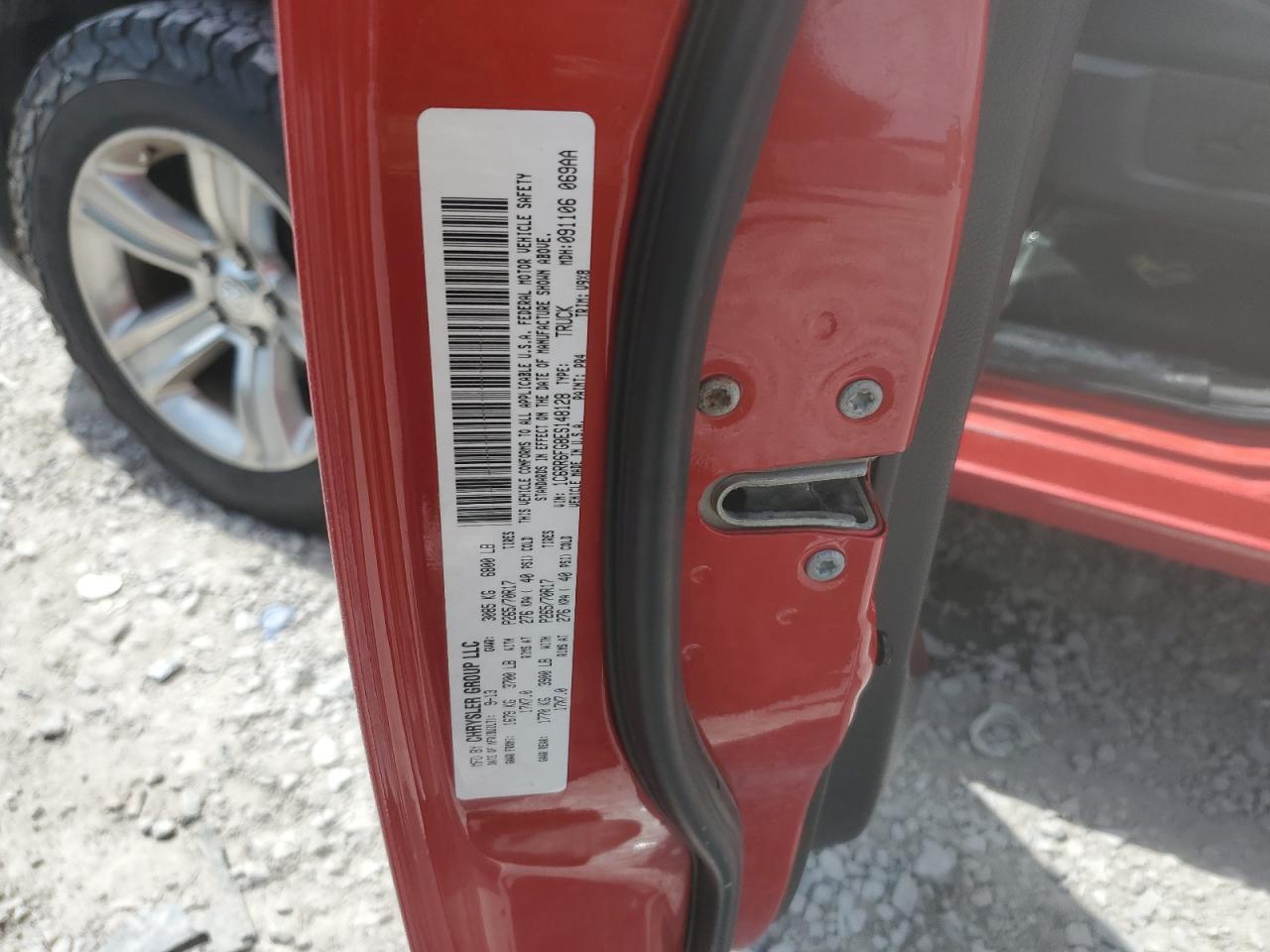 1C6RR6FG8ES148128 2014 Ram 1500 St