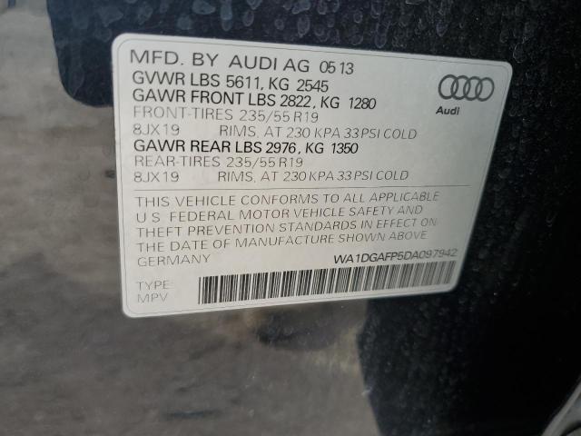 VIN WA1DGAFP5DA097942 2013 Audi Q5, Premium Plus no.13