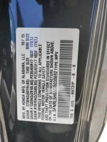 5FNRL5H65GB030692 2016 HONDA ODYSSEY - Image 13