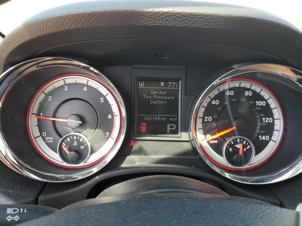 1C4SDJET8CC322779 2012 Dodge Durango Citadel