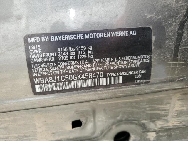 2016 BMW 328 D xDrive VIN: WBA8J1C50GK458470 Lot: 59968304