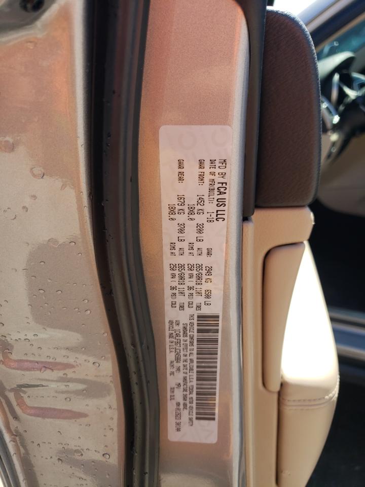 1C4RJFBG7JC245864 2018 Jeep Grand Cherokee Limited