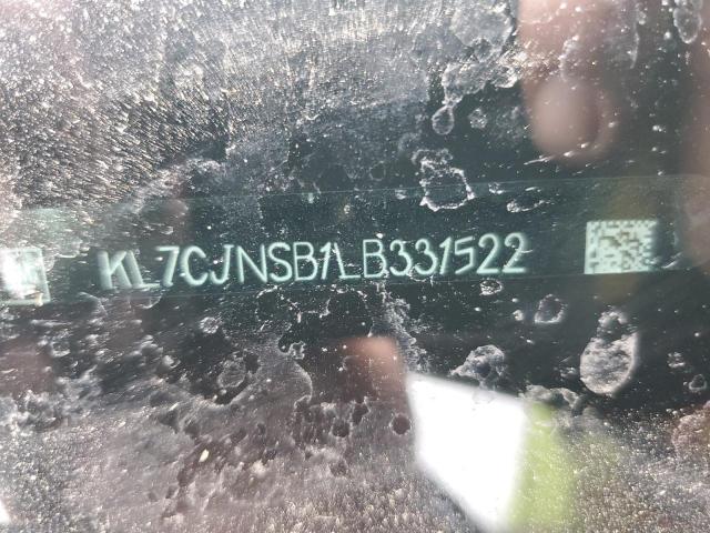 2020 Chevrolet Trax Ls VIN: KL7CJNSB1LB331522 Lot: 58266574