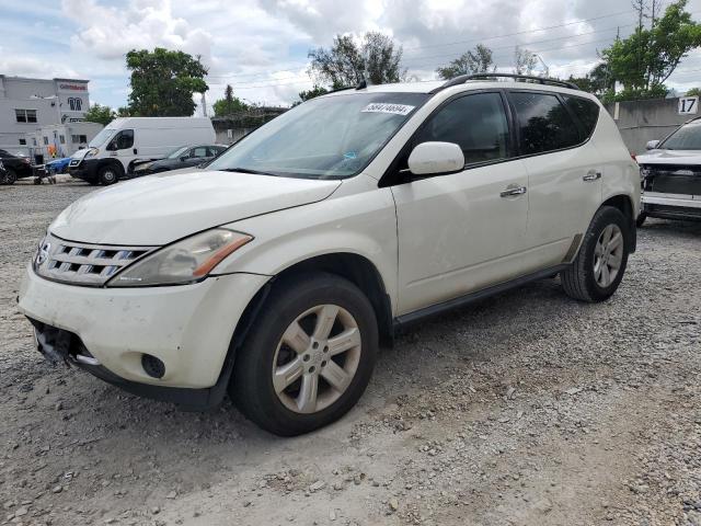 2006 Nissan Murano Sl VIN: JN8AZ08T76W407283 Lot: 58474694