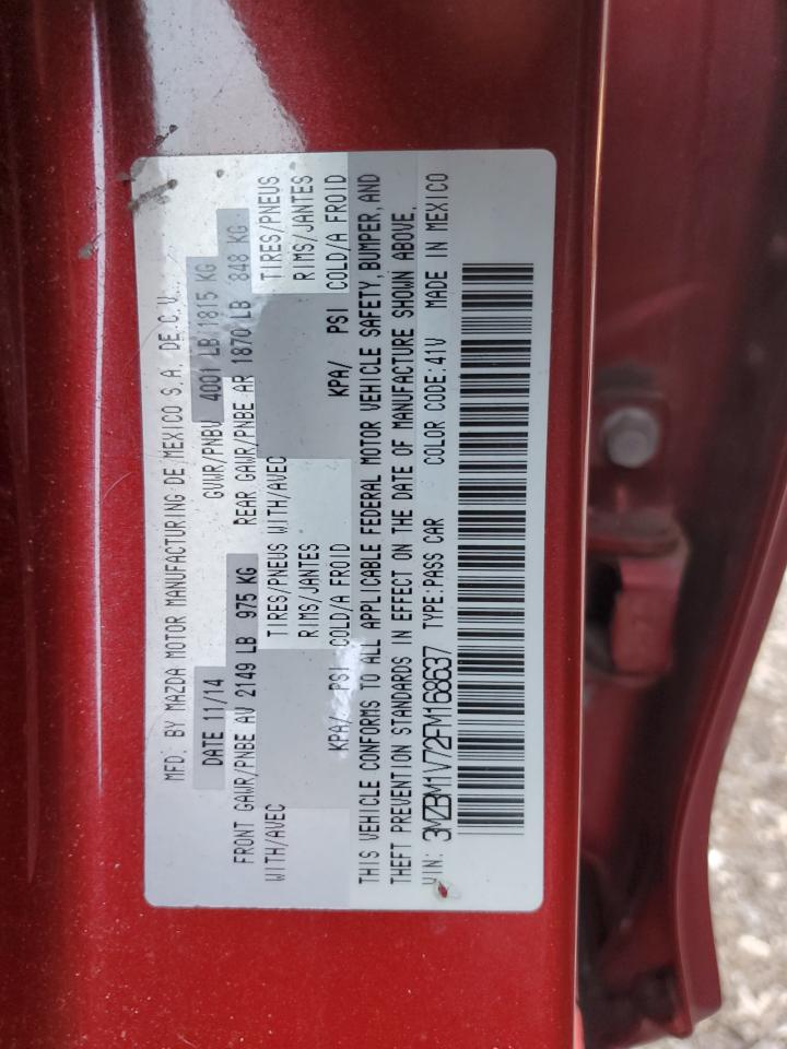 3MZBM1V72FM168637 2015 Mazda 3 Touring