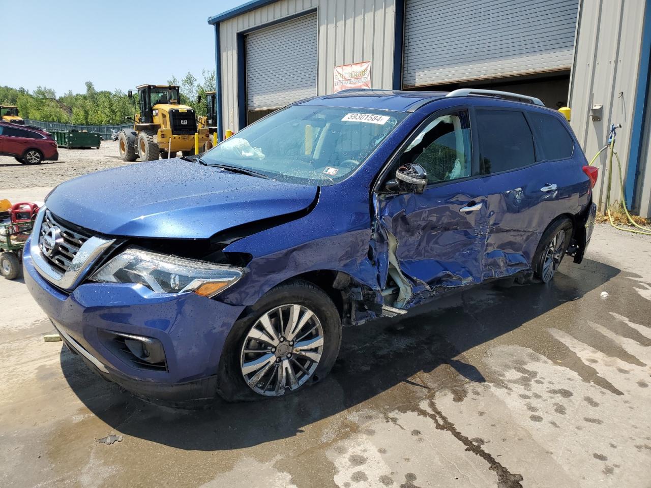 2019 Nissan Pathfinder S vin: 5N1DR2MM7KC583258