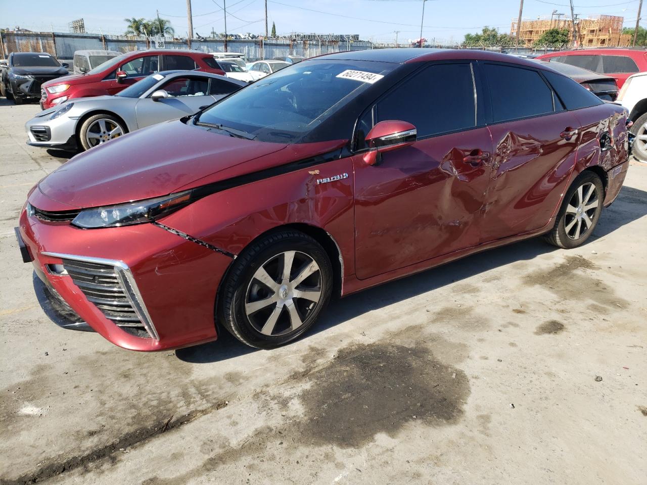 2018 Toyota Mirai vin: JTDBVRBD6JA005214