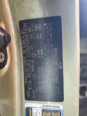 2010 Kia Soul + VIN: KNDJT2A29A7118306 Lot: 59247964