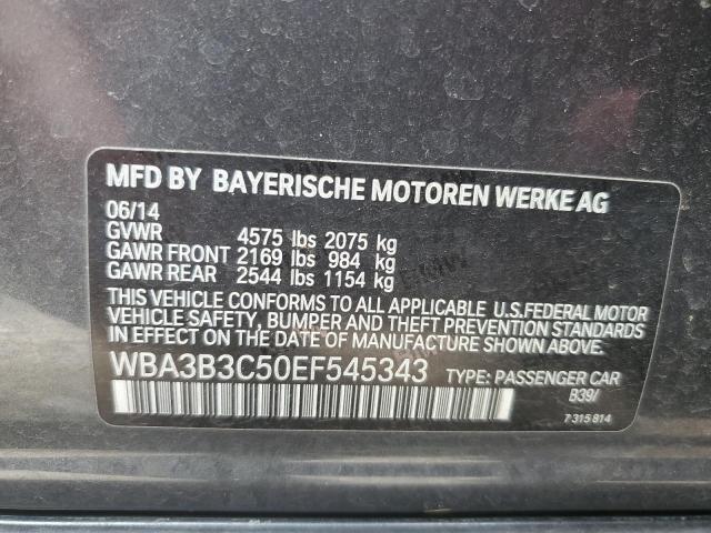 2014 BMW 328 Xi VIN: WBA3B3C50EF545343 Lot: 60314084