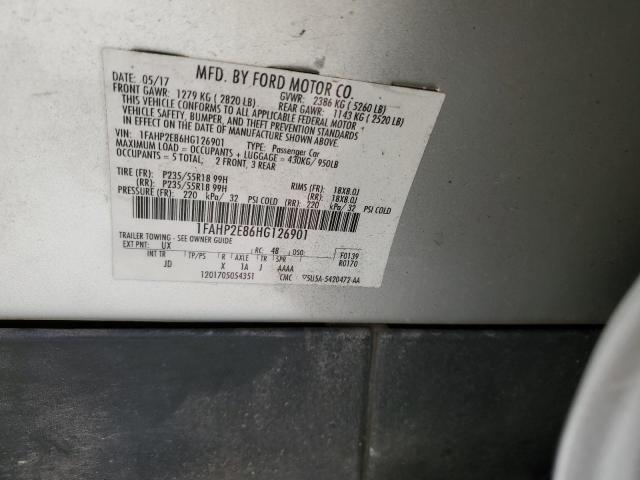 2017 FORD TAURUS SEL - 1FAHP2E86HG126901