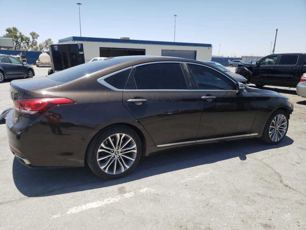 KMHGN4JE5FU030223 2015 Hyundai Genesis 3.8L