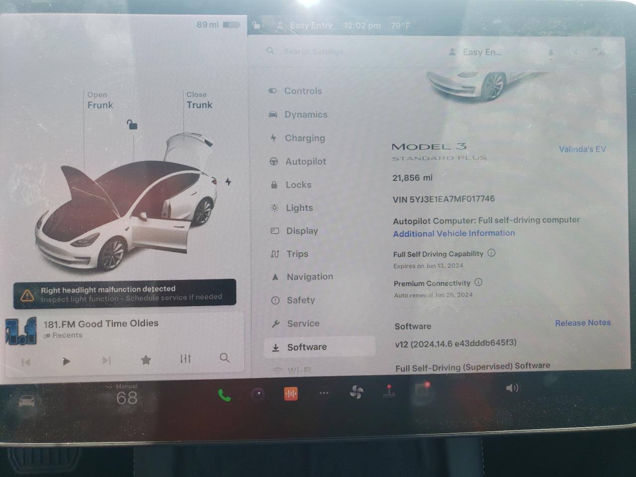 5YJ3E1EA7MF017746 2021 Tesla Model 3